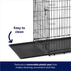 Frisco Heavy Duty Fold & Carry Single Door Collapsible Wire Dog Crate -Pet Products Shop 109783 PT3. AC SS1800 V1667229294