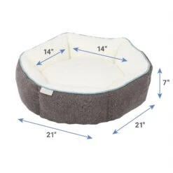 Frisco Sherpa Hexagon Bolster Cat & Dog Bed 9 Frisco Sherpa Hexagon Bolster Cat & Dog Bed -Pet Products Shop 144813 PT1. AC SS1800 V1635534998