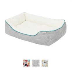 Frisco Sherpa Rectangular Bolster Cat & Dog Bed 9 Frisco Sherpa Rectangular Bolster Cat & Dog Bed -Pet Products Shop 144851 PT2. AC SS1800 V1566404560