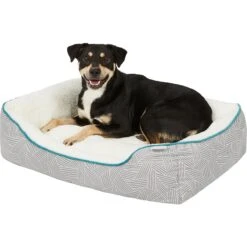Frisco Sherpa Rectangular Bolster Cat & Dog Bed 11 Frisco Sherpa Rectangular Bolster Cat & Dog Bed -Pet Products Shop 144851 PT4. AC SS1800 V1578442937