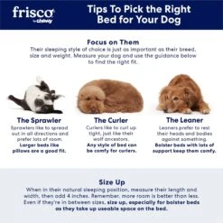 Frisco Plush Orthopedic Pillowtop Dog Bed W/Removable Cover 10 Frisco Plush Orthopedic Pillowtop Dog Bed W/Removable Cover -Pet Products Shop 144858 PT7. AC SS1800 V1668203951