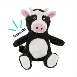Frisco Cow Textured Plush Squeaky Dog Toy -Pet Products Shop 147059 PT2. AC SS1800 V1691776574
