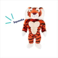 Frisco Tiger Muscle Plush Squeaky Dog Toy 10 Frisco Tiger Muscle Plush Squeaky Dog Toy -Pet Products Shop 147080 PT2. AC SS1800 V1695670751