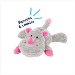 Frisco Rhino Corduroy Plush Squeaky Dog Toy -Pet Products Shop 152828 PT2. AC SS1800 V1695671061