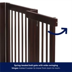 Frisco Deluxe Configurable 4-Panel Wood Dog Gate -Pet Products Shop 156793 PT4. AC SS1800 V1666119140