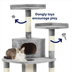 Frisco 48-in Faux Fur Cat Tree & Condo 9 Frisco 48-in Faux Fur Cat Tree & Condo -Pet Products Shop 163748 PT2. AC SS1800 V1667227026