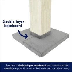 Frisco 33.5-in Sisal Cat Scratching Post -Pet Products Shop 163749 PT3. AC SS1800 V1667226990