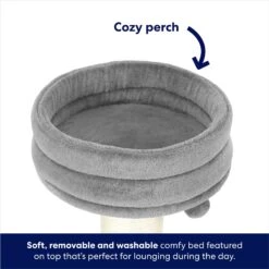 Frisco 24.8-in Heavy Duty Faux Fur Cat Tree 11 Frisco 24.8-in Heavy Duty Faux Fur Cat Tree -Pet Products Shop 169397 PT3. AC SS1800 V1667229720