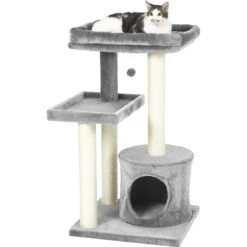 Frisco 42-in Heavy Duty Faux Fur Cat Tree & Condo 14 Frisco 42-in Heavy Duty Faux Fur Cat Tree & Condo -Pet Products Shop 169398 PT5. AC SS1800 V1584453369