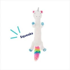 Frisco Unicorn Skinny Plush Squeaky Dog Toy 10 Frisco Unicorn Skinny Plush Squeaky Dog Toy -Pet Products Shop 174713 PT2. AC SS1800 V1695670691