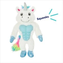 Frisco Unicorn Muscle Plush Squeaky Dog Toy 10 Frisco Unicorn Muscle Plush Squeaky Dog Toy -Pet Products Shop 174717 PT2. AC SS1800 V1695748897