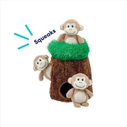 Frisco Monkeys In Tree Hide & Seek Puzzle Plush Squeaky Dog Toy 12 Frisco Monkeys In Tree Hide & Seek Puzzle Plush Squeaky Dog Toy -Pet Products Shop 174759 PT3. AC SS1800 V1698345474