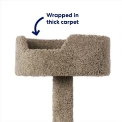 Frisco 65-in Real Carpet Wooden Cat Tree -Pet Products Shop 208934 PT2. AC SS1800 V1667229260