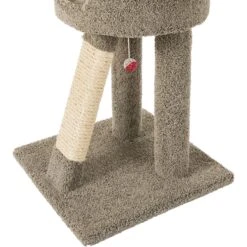 Frisco 24-in Real Carpet Cat Scratching Perch With Toy -Pet Products Shop 208960 PT4. AC SS1800 V1589221657