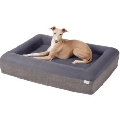 Frisco Orthopedic Rectangular Bolster Cat & Dog Bed W/Removable Cover 8 Frisco Orthopedic Rectangular Bolster Cat & Dog Bed W/Removable Cover -Pet Products Shop 210226 PT2. AC SS1800 V1590067655