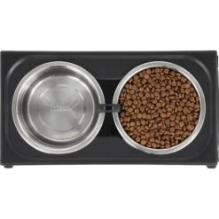Frisco Stainless Steel Bowls With Adjustable Elevated Holder 11 Frisco Stainless Steel Bowls With Adjustable Elevated Holder -Pet Products Shop 216015 PT4. AC SS1800 V1591020390