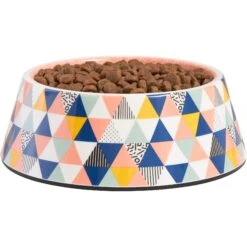 Frisco Colorful Geometric Melamine Bowl 11 Frisco Colorful Geometric Melamine Bowl -Pet Products Shop 216054 PT2. AC SS1800 V1591020749