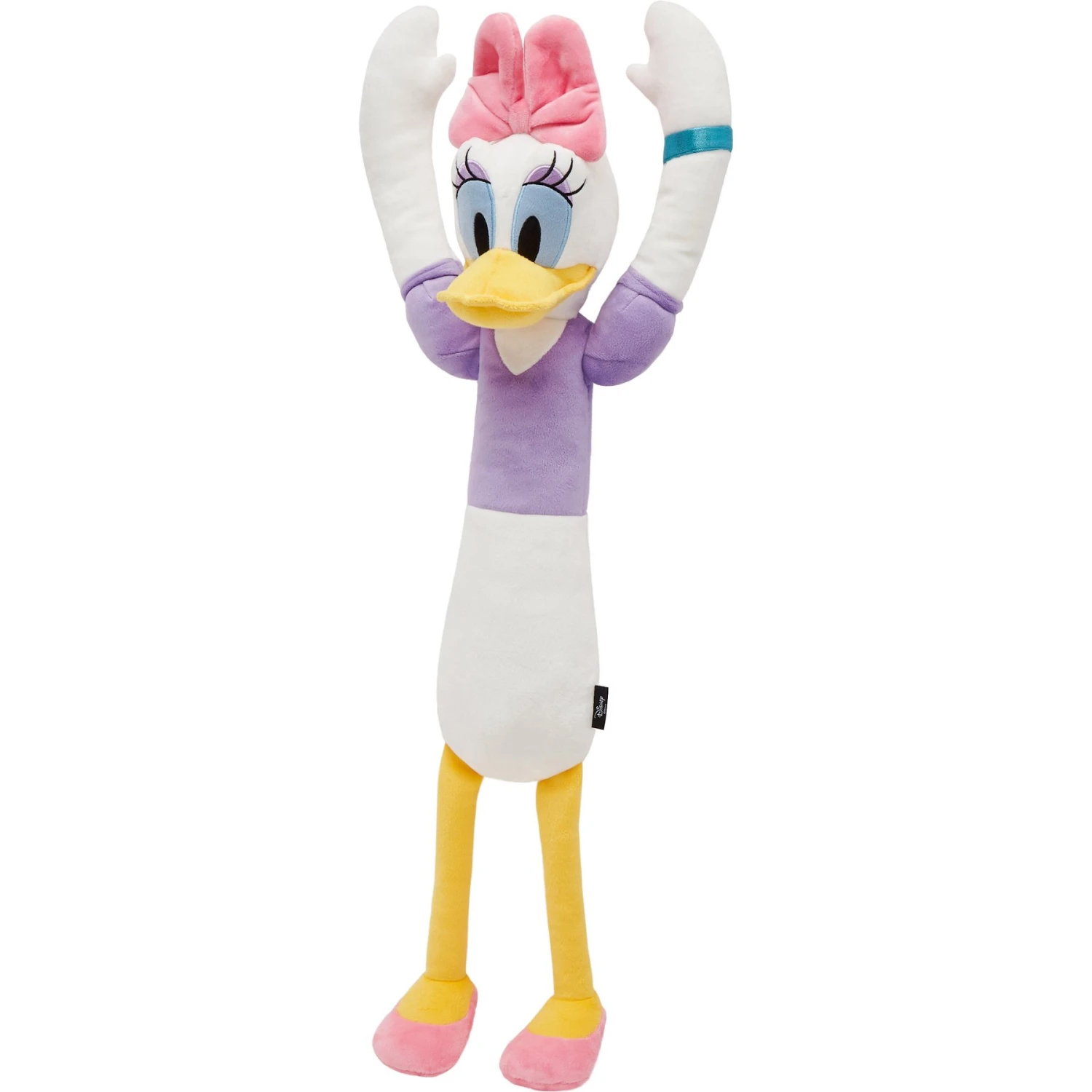 Disney Daisy Duck Wagazoo Plush Squeaky Dog Toy, Extra Long 3 Disney Daisy Duck Wagazoo Plush Squeaky Dog Toy, Extra Long