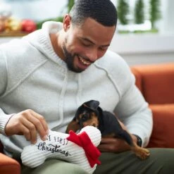 Frisco Holiday My First Christmas Bone Plush Squeaky Dog Toy 10 Frisco Holiday My First Christmas Bone Plush Squeaky Dog Toy -Pet Products Shop 233166 PT2. AC SS1800 V1601304755