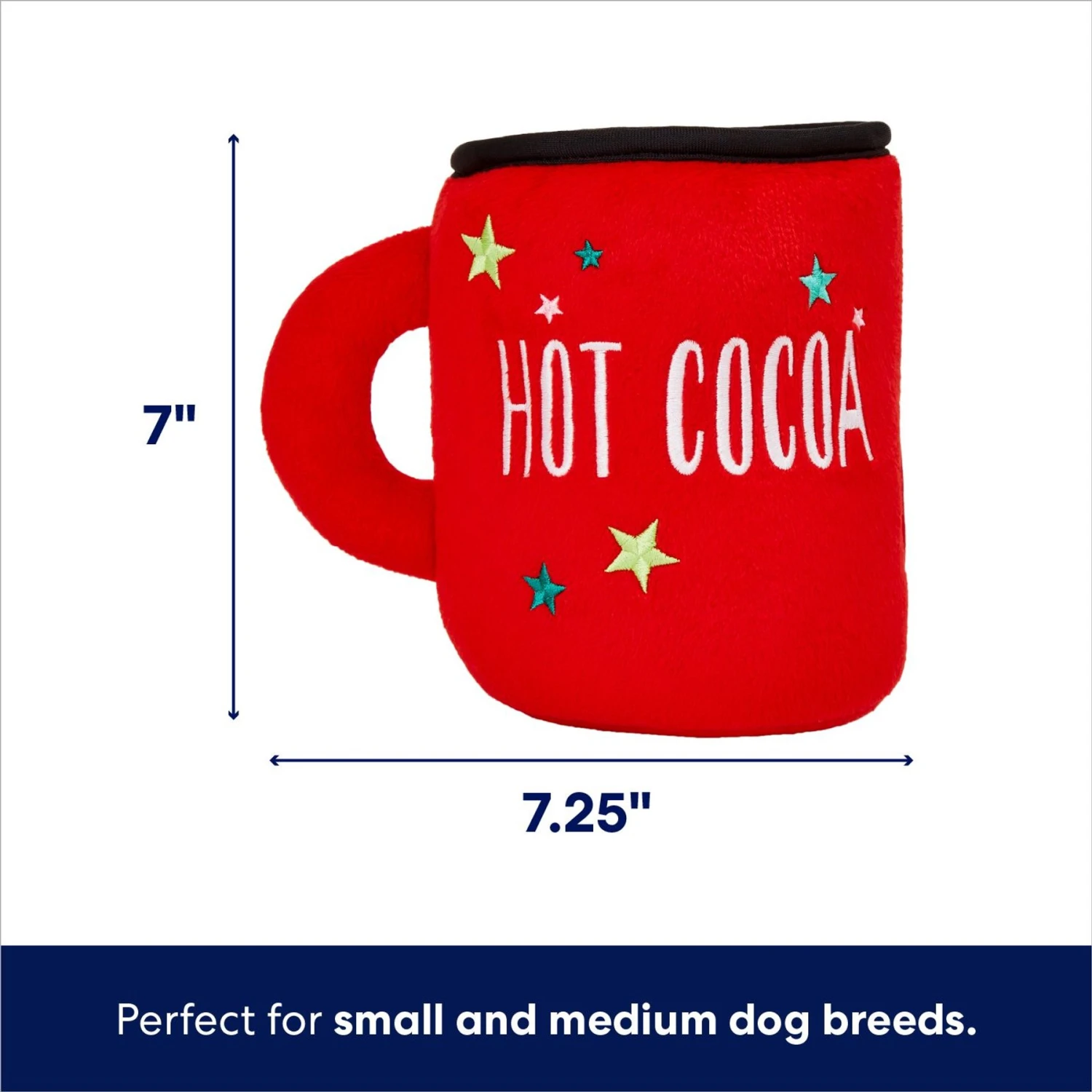 Frisco Holiday Hot Cocoa Hide & Seek Puzzle Plush Squeaky Dog Toy 4 Frisco Holiday Hot Cocoa Hide & Seek Puzzle Plush Squeaky Dog Toy - Image 2