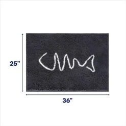 Frisco Microfiber Chenille Fish Bone Litter Mat 9 Frisco Microfiber Chenille Fish Bone Litter Mat -Pet Products Shop 236242 PT1. AC SS1800 V1676556265