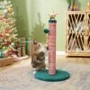 Frisco Holiday 29.5-in Candy Cane Sisal Cat Scratching Post With Toy -Pet Products Shop 236565 MAIN. AC SS1800 V1601330186