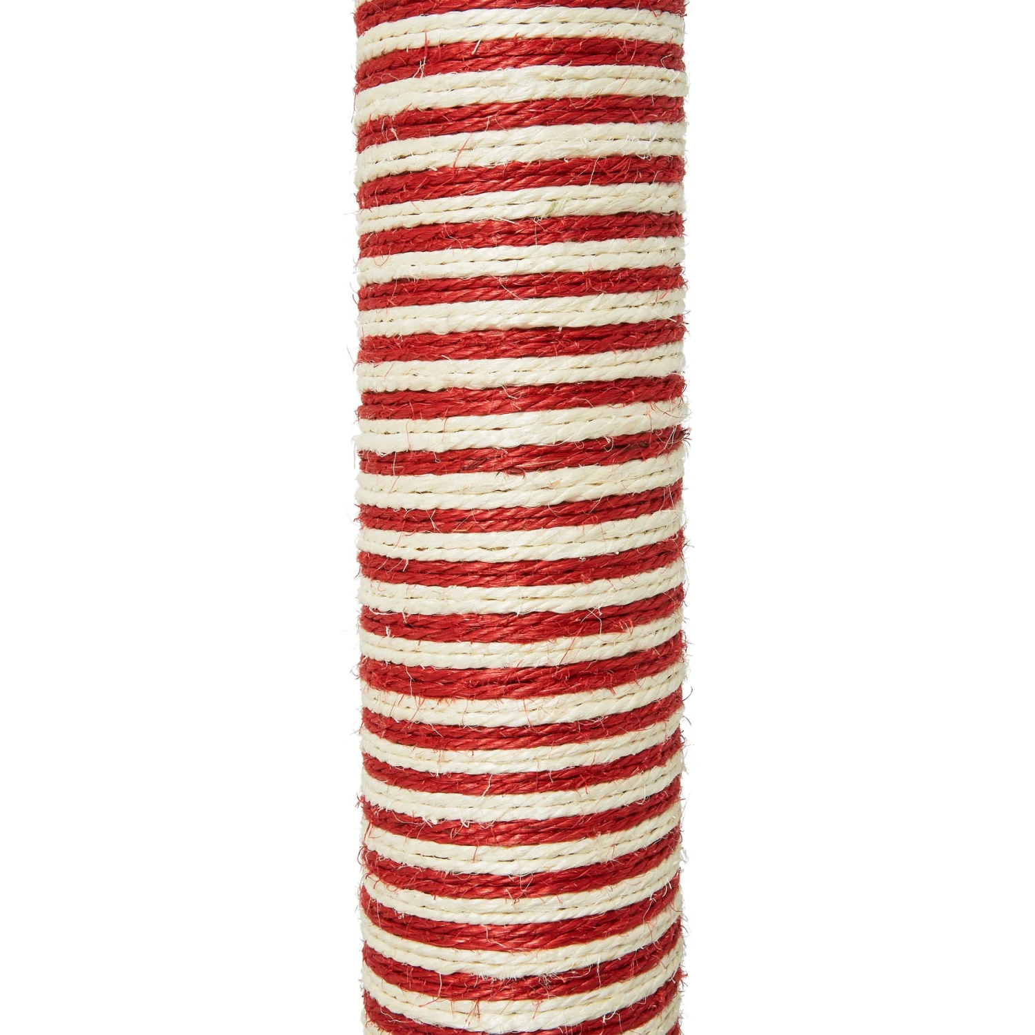 Frisco Holiday 29.5-in Candy Cane Sisal Cat Scratching Post With Toy 8 Frisco Holiday 29.5-in Candy Cane Sisal Cat Scratching Post With Toy - Image 6