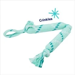 Frisco Double Fun Rope Crinkle Fetch Dog Toy -Pet Products Shop 242137 PT2. AC SS1800 V1695748414