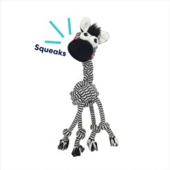 Frisco Zebra Rope Squeaky Dog Toy 9 Frisco Zebra Rope Squeaky Dog Toy -Pet Products Shop 242163 PT2. AC SS1800 V1691785246