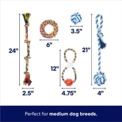 Frisco Rope Multipack For Medium Dog Toys 7 Frisco Rope Multipack For Medium Dog Toys -Pet Products Shop 243978 PT1. AC SS1800 V1695760934