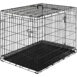 Frisco Heavy Duty All-in-1 Multi-Stage 3 Door Collapsible Wire Dog Crate 17 Frisco Heavy Duty All-in-1 Multi-Stage 3 Door Collapsible Wire Dog Crate -Pet Products Shop 247915 PT7. AC SS1800 V1611872185