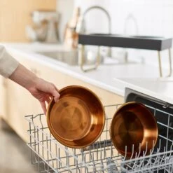 Frisco Copper Stainless Steel Elevated Foldable Double Dog & Cat Bowls -Pet Products Shop 253060 PT7. AC SS1800 V1616595568