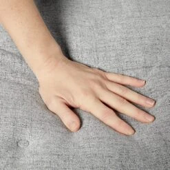 Frisco Faux Linen Corner Personalized Bolster Dog Bed W/Removable Cover, Harbour Blue, XL -Pet Products Shop 262161 PT6. AC SS1800 V1615570057