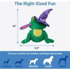 Frisco Magic Wizard Frog Plush Squeaky Dog Toy 6 Frisco Magic Wizard Frog Plush Squeaky Dog Toy -Pet Products Shop 265588 PT1. AC SS1800 V1623352151