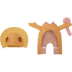Frisco Front Walking Gingerbread Dog & Cat Costume -Pet Products Shop 276156 PT5. AC SS1800 V1631571781