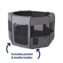 Frisco Soft-Sided Dog, Cat & Small Pet Exercise Playpen 11 Frisco Soft-Sided Dog, Cat & Small Pet Exercise Playpen -Pet Products Shop 277929 PT3. AC SS1800 V1667227657