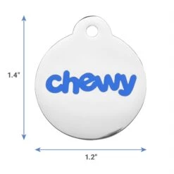 Frisco Chewy Stainless Steel Personalized Dog & Cat ID Tag With Enamel Infill, Round 7 Frisco Chewy Stainless Steel Personalized Dog & Cat ID Tag With Enamel Infill, Round -Pet Products Shop 281947 PT1. AC SS1800 V1623338864