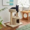 Frisco 27-in Real Carpet Cat Tree With Condo And Oval Perch -Pet Products Shop 282747 MAIN. AC SS1800 V1621949056