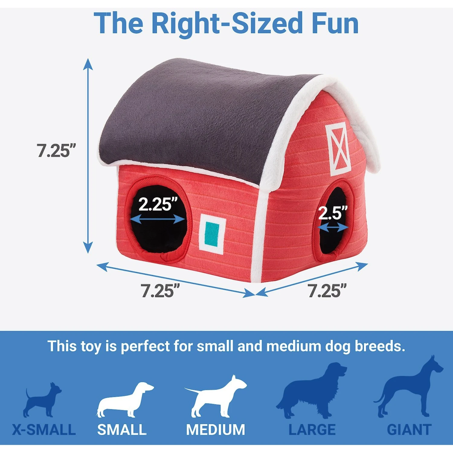 Frisco Fall Farmhouse Hide & Seek Puzzle Plush Squeaky Dog Toy 4 Frisco Fall Farmhouse Hide & Seek Puzzle Plush Squeaky Dog Toy - Image 2