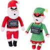 Frisco Holiday Bad Santa & Elf Plush Squeaky Dog Toy 1 Frisco Holiday Bad Santa & Elf Plush Squeaky Dog Toy -Pet Products Shop 287223 MAIN. AC SS1800 V1632775375