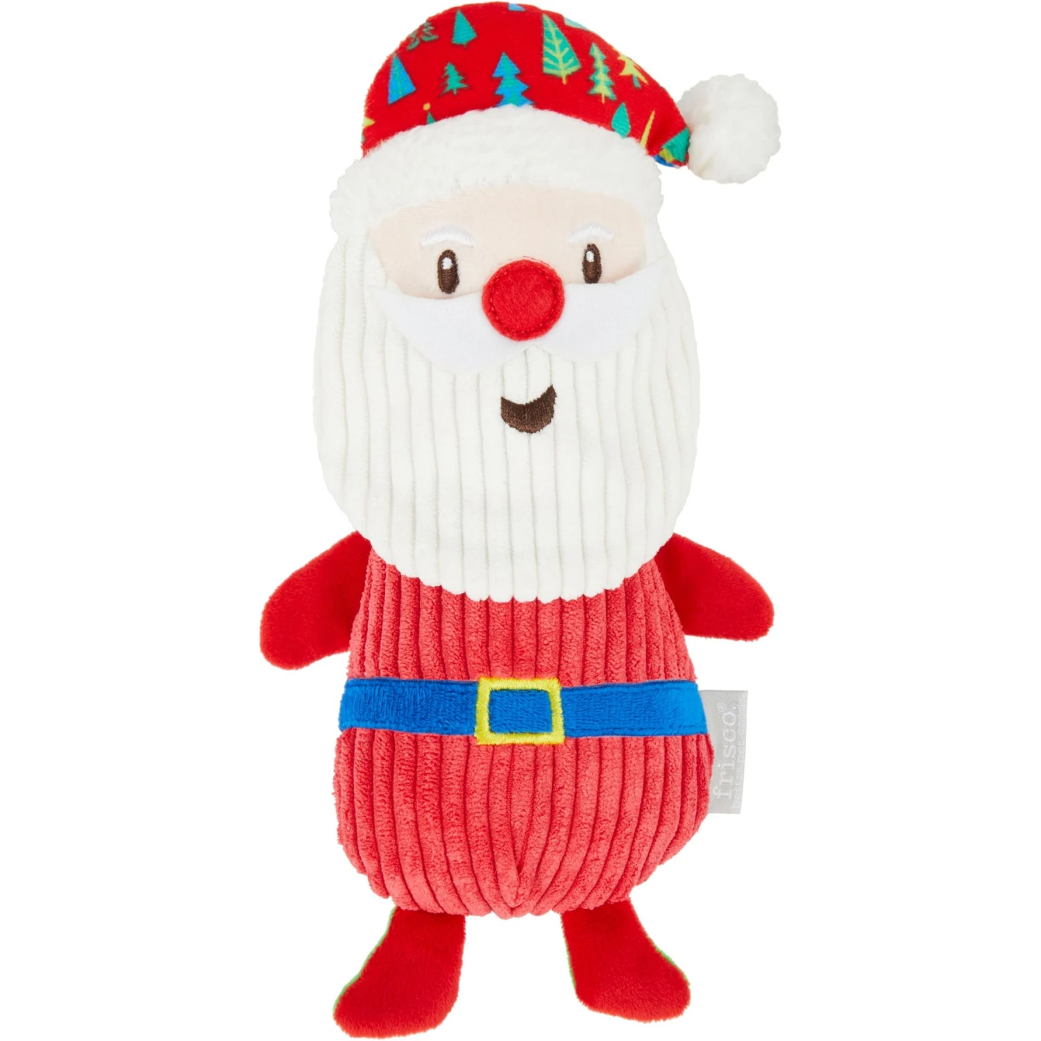 Frisco Holiday Santa & Snowman Reversible Plush Squeaky Dog Toy 3 Frisco Holiday Santa & Snowman Reversible Plush Squeaky Dog Toy