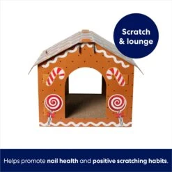 Frisco Holiday Gingerbread House Cardboard Cat House Cat Toy 10 Frisco Holiday Gingerbread House Cardboard Cat House Cat Toy -Pet Products Shop 287289 PT2. AC SS1800 V1695044346