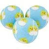 Frisco Easter Fetch Squeaky Tennis Ball Dog Toy, Medium, 3 Count