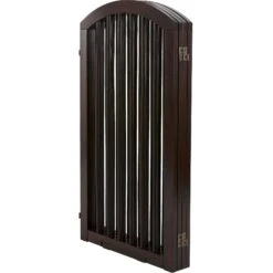 Frisco Arch 4-Panel Solid Wood Dog Gate -Pet Products Shop 305152 PT3. AC SS1800 V1639669050