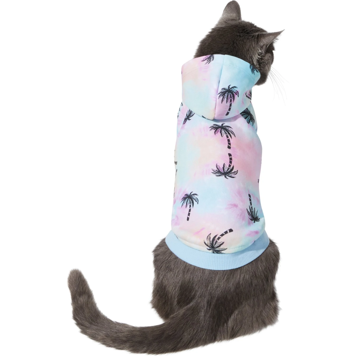 Frisco Palm Tree Dog & Cat Hoodie 5 Frisco Palm Tree Dog & Cat Hoodie - Image 3