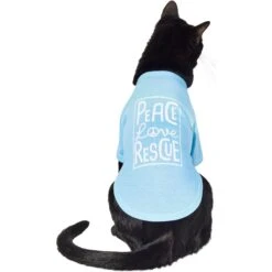 Frisco Peace Love Rescue Dog & Cat T-Shirt -Pet Products Shop 315068 PT2. AC SS1800 V1646351611