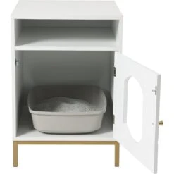 Frisco Elevated Side Table Litter Box Cover -Pet Products Shop 322627 PT3. AC SS1800 V1653421283