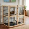 Frisco Collapsible Wood & Wire Cat Cage Playpen, 2 Level 1 Frisco Collapsible Wood & Wire Cat Cage Playpen, 2 Level -Pet Products Shop 323214 MAIN. AC SS1800 V1645473402