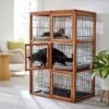 Frisco Collapsible Wood & Wire Cat Cage Playpen, 3 Level 2 Frisco Collapsible Wood & Wire Cat Cage Playpen, 3 Level -Pet Products Shop 323215 MAIN. AC SS1800 V1645473422