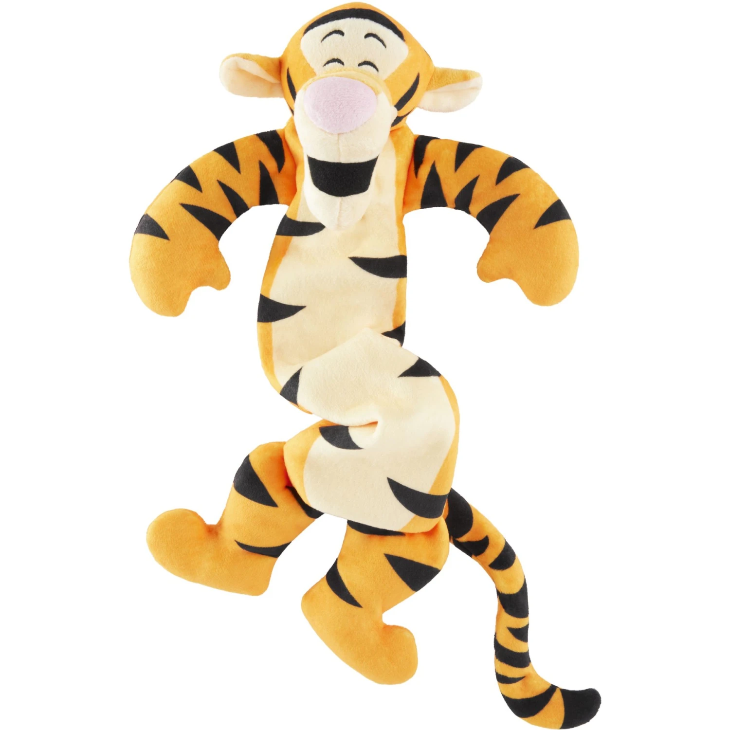 Disney Tigger Bungee Plush Squeaky Dog Toy 3 Disney Tigger Bungee Plush Squeaky Dog Toy